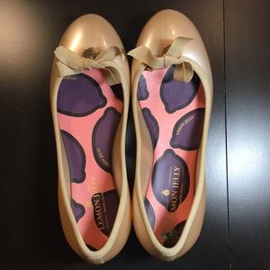 Lemon Jelly Bow Pointy Flats